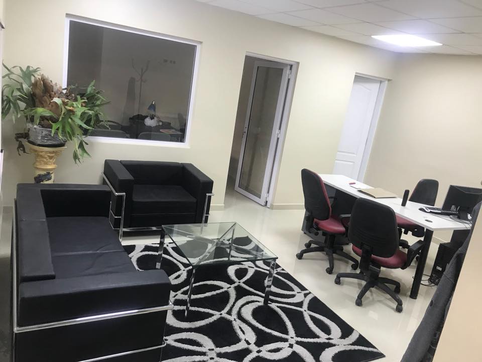 Interior de la oficina